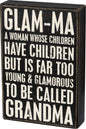 Glamma Block Art