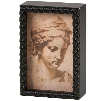 Greek Sketch Inset Box Sign