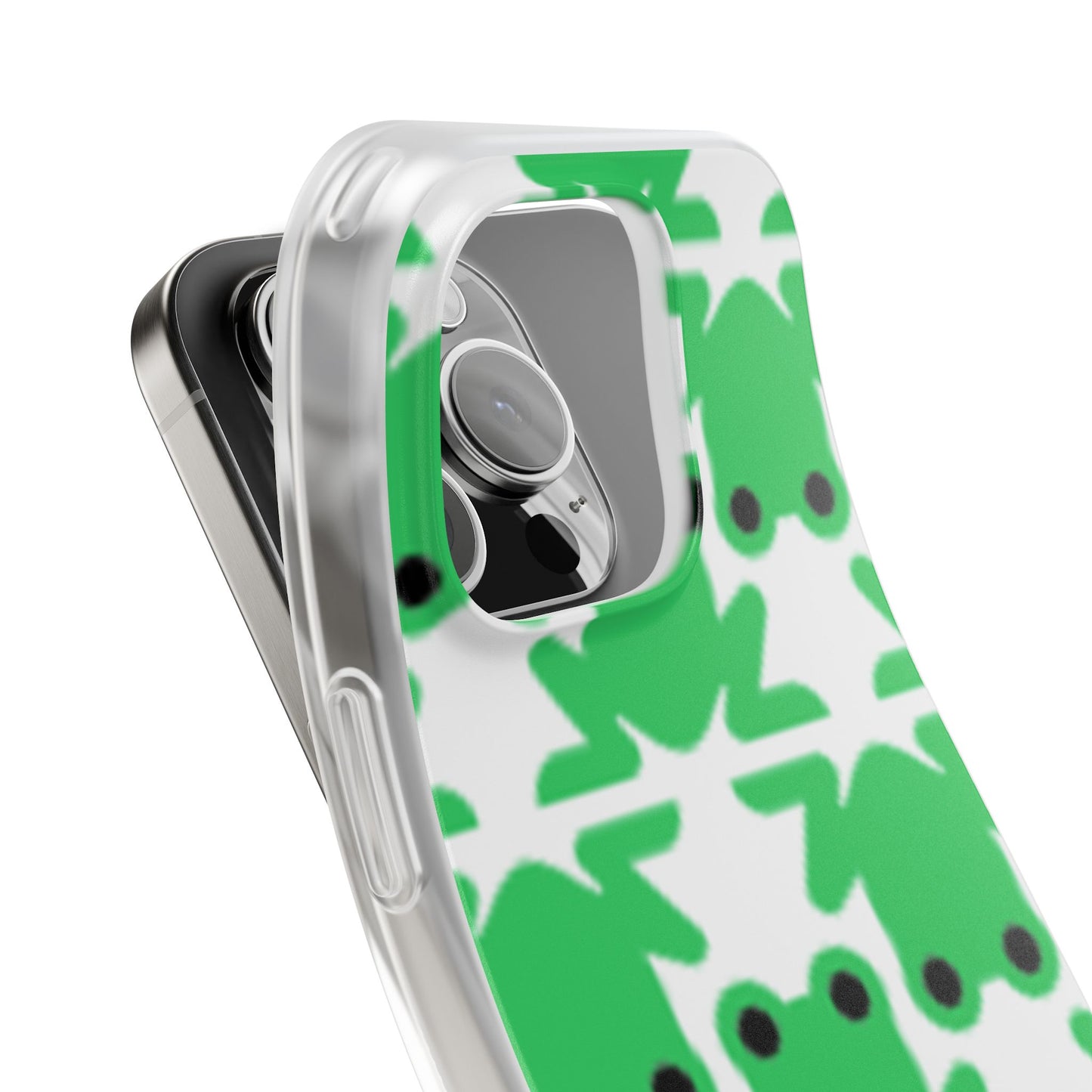 Frog Pattern Flexi Cases for Phones