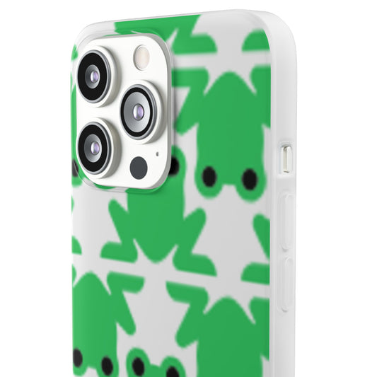 Frog Pattern Flexi Cases for Phones