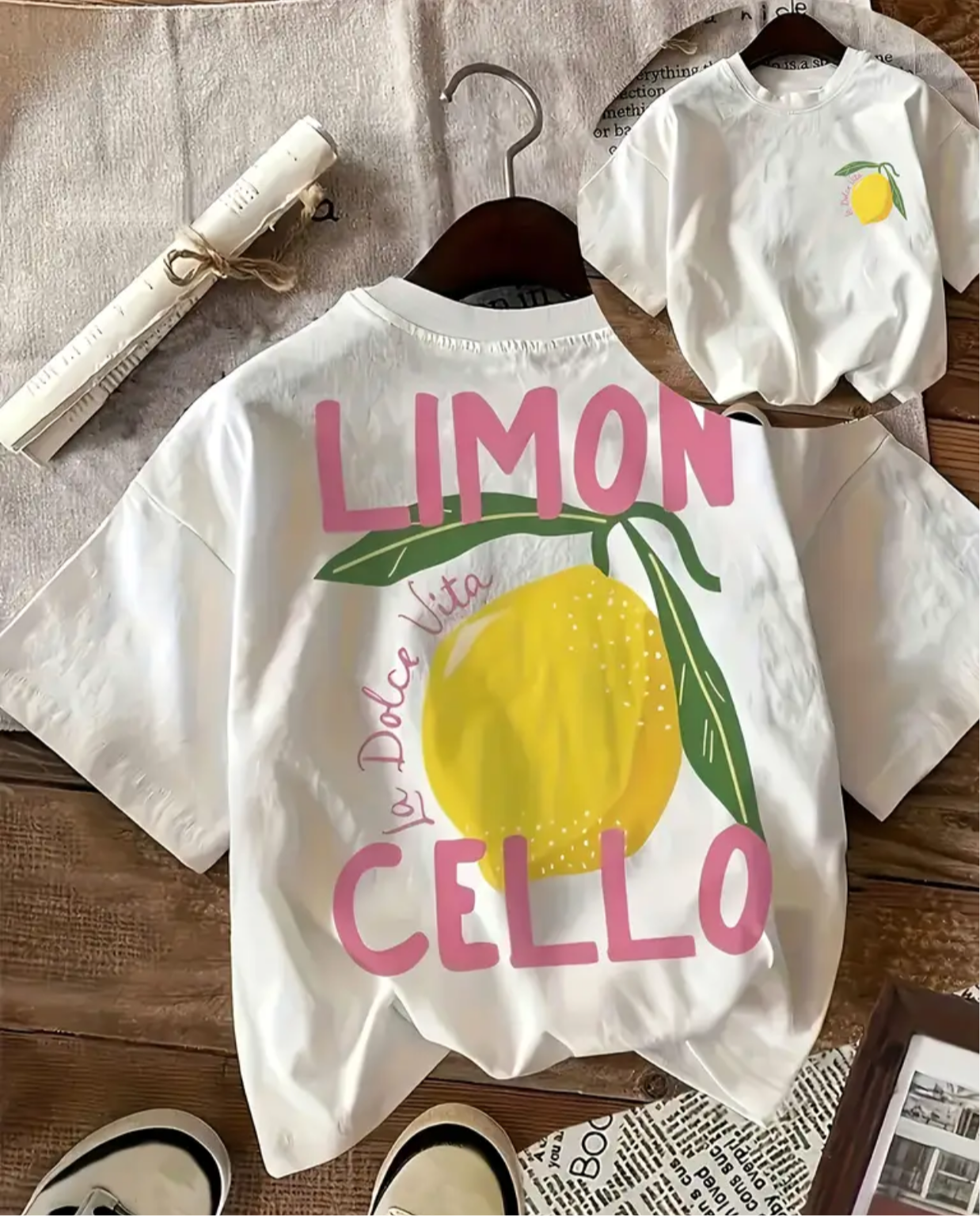 Lemon cello T-shirt